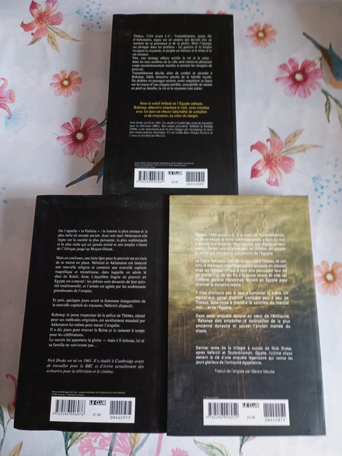 Lot de 3 livres de Nike Drake - photo numéro 2