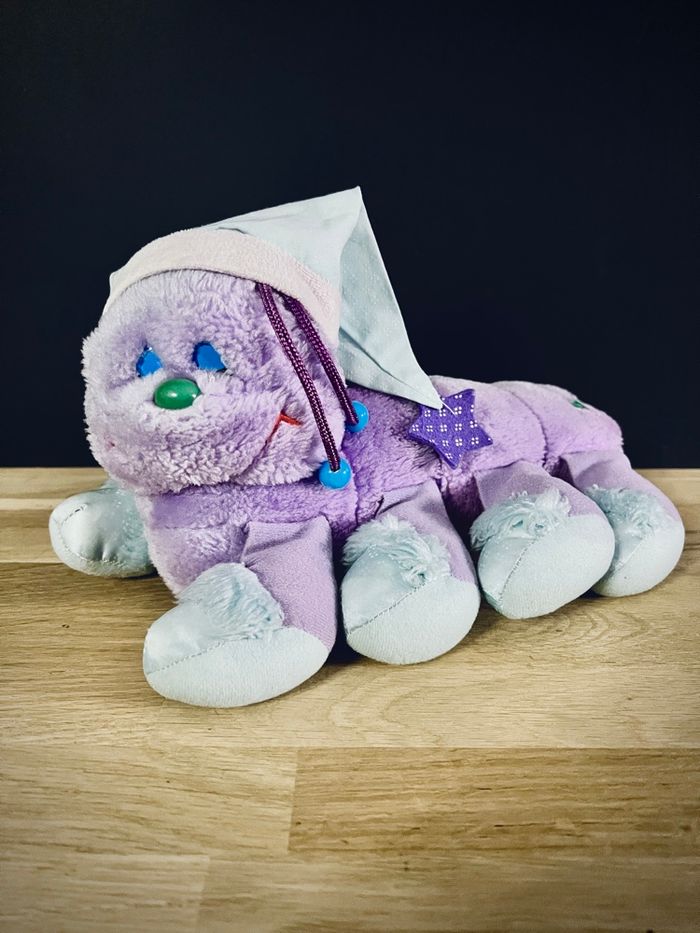 Peluche Chenille Vintage 1984 30cm - Mille Pa-Pattes-Dodo Commonwealth - Doudou Collector