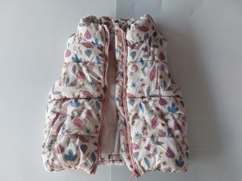 Doudoune sans manches 12/18 mois