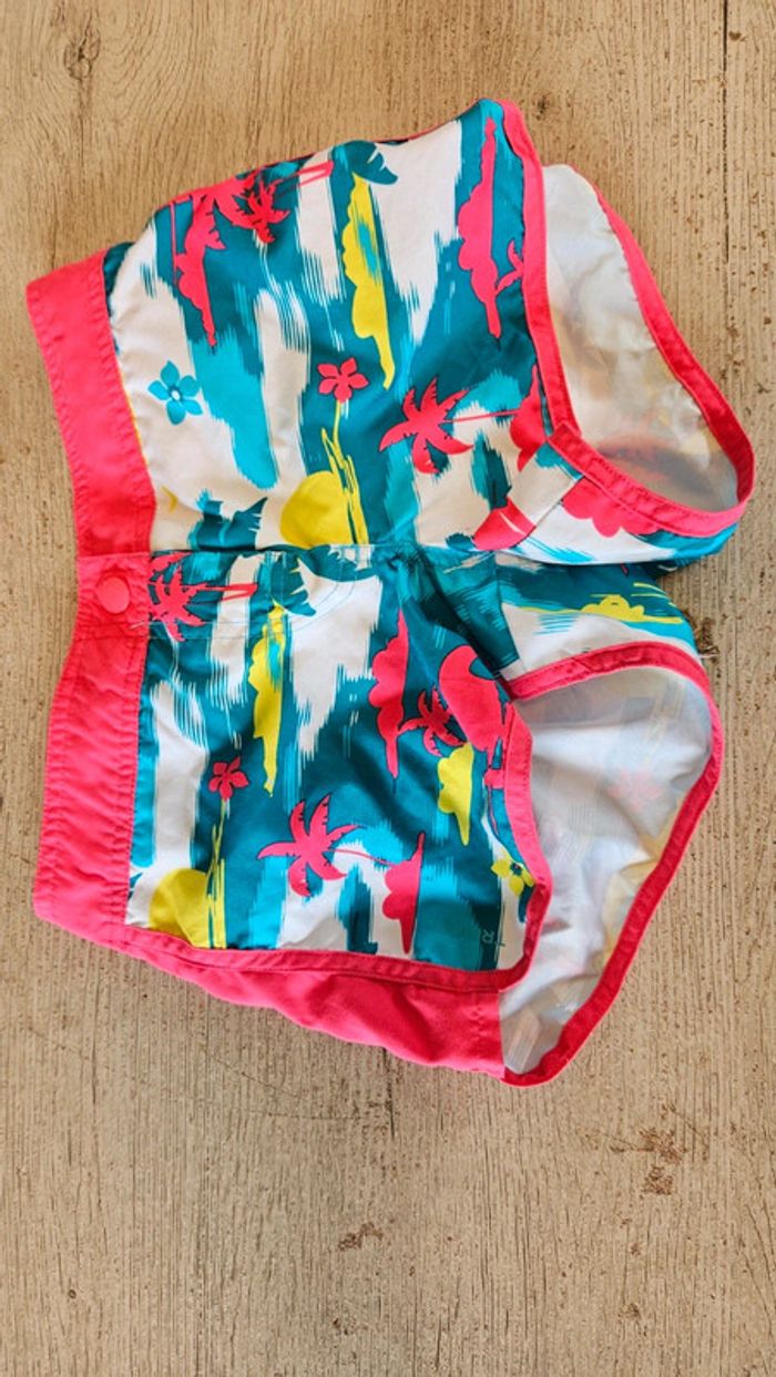 Short de bain pour fille fushia, Decathlon, Oxylane, 12 ans, nickel - photo numéro 3