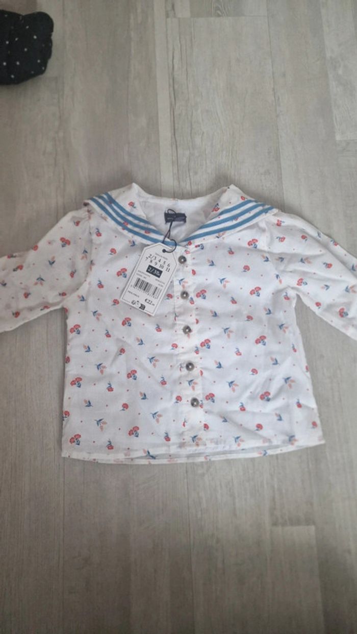Blouse neuf 24 mois
