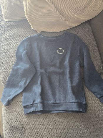 Sweat-shirt Bleu