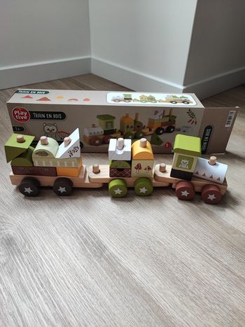 Train en bois (modulable)