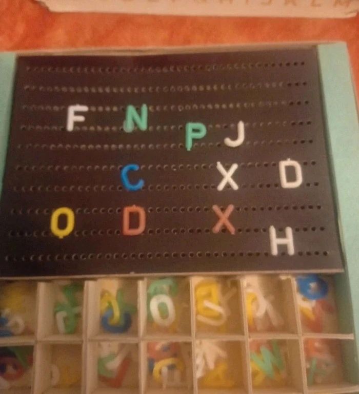 Jeu de lecture vintage Abc de création Mob - photo numéro 3