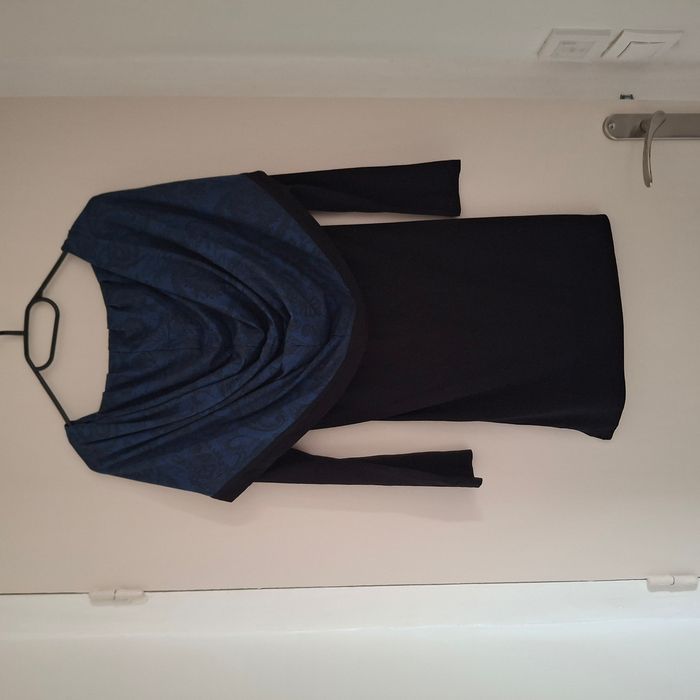 T-shirt longue noir avec poupée mexicaine - Manches longues - Taille S/M - Made in Mexico - Ay Guen - photo numéro 3
