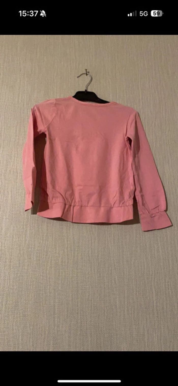 T-shirt rose 5 ans - photo numéro 2