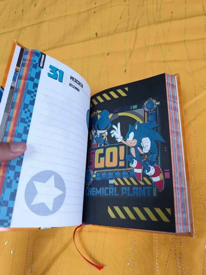 Agenda Sonic 2025-2026 neuf - photo numéro 5