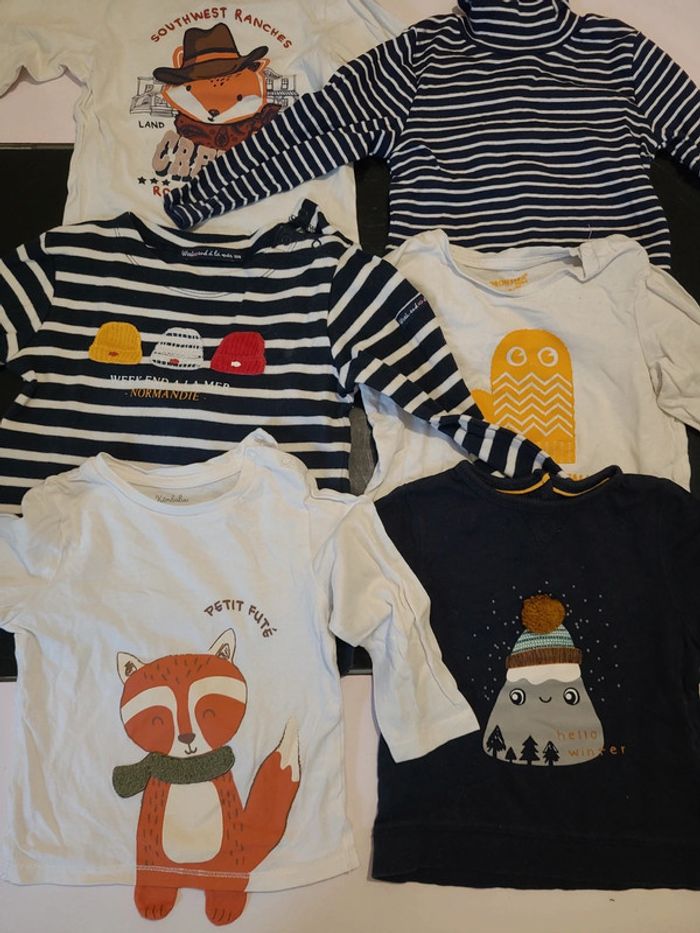 Lot de Tee-shirt manche longue