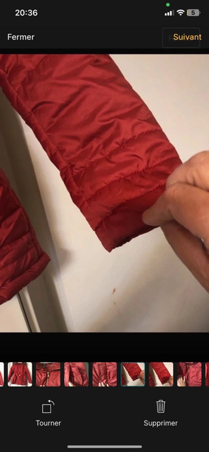 Manteau doudoune /parka . Taille 40 - photo numéro 6