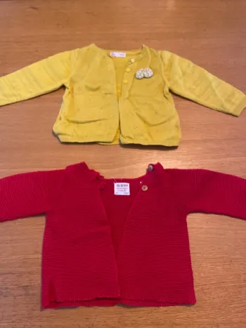 2 gilets 12 mois