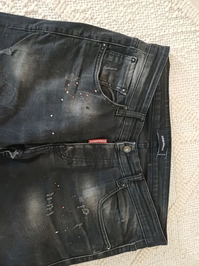 Jean dsquared2 noir - photo numéro 2