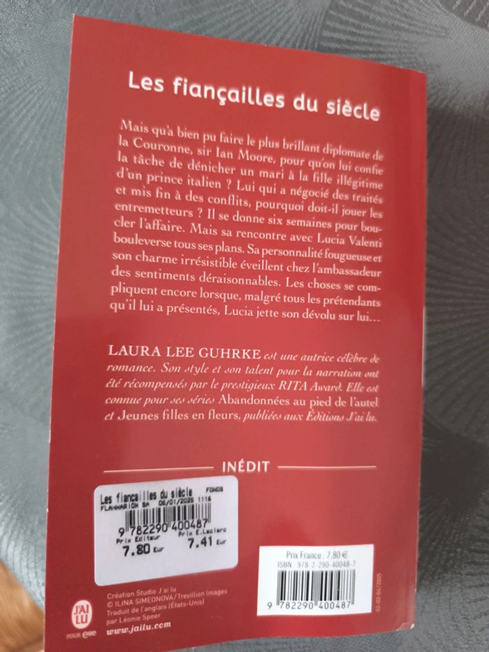 Les fiançailles du siècle. Laura lee guhrke - photo numéro 2