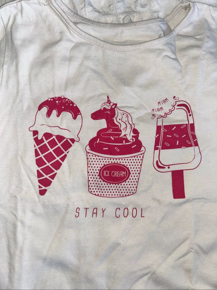 T-shirt blanc 6ans - photo numéro 2