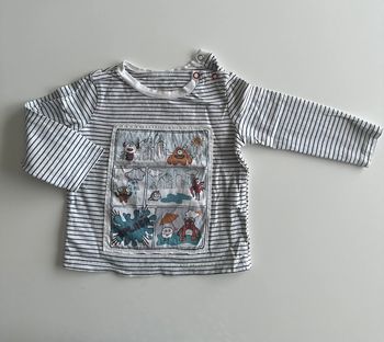 Tee-shirt manches longues mi-saison - 18 mois - In extenso