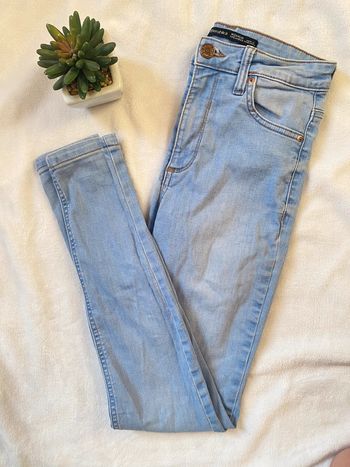 Jean slim taille haute