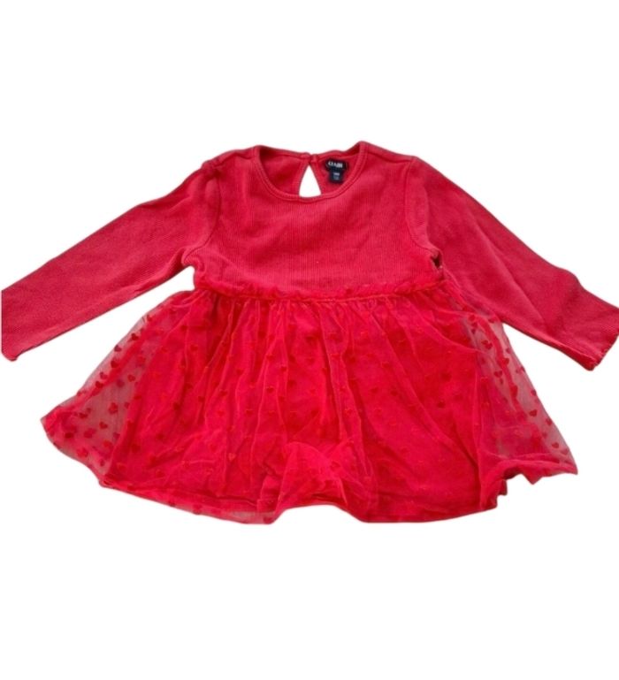 Robe rouge à cœurs - photo numéro 2