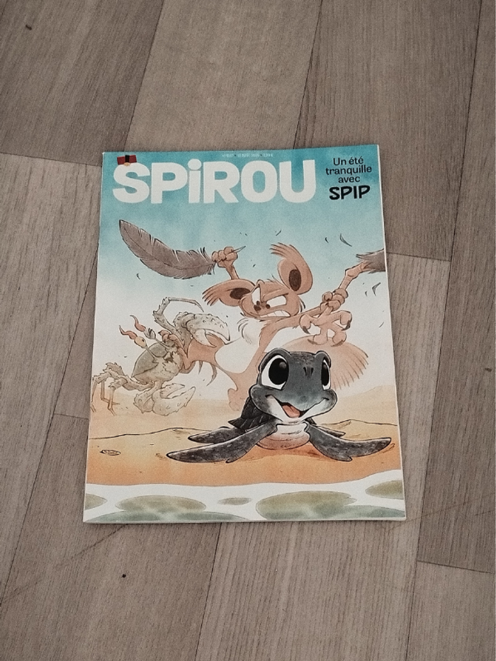 Lot de 10 BD magazines  SPIROU année 2024-25 L087 - photo numéro 6