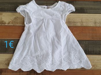 Tee-shirt blanc 9mois