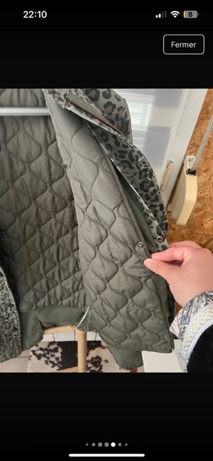 Parka Zara 13/14 ans neuve, avec un gilet amovible intérieur - photo numéro 6