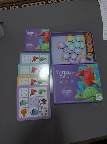 Jeu de société  piur enfant Yams junior