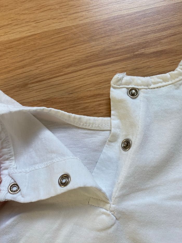 Tee shirt blanc 18 mois - photo numéro 3