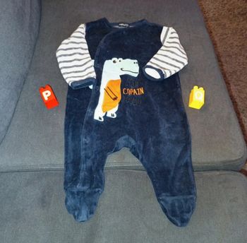 Pyjama velours 12 mois