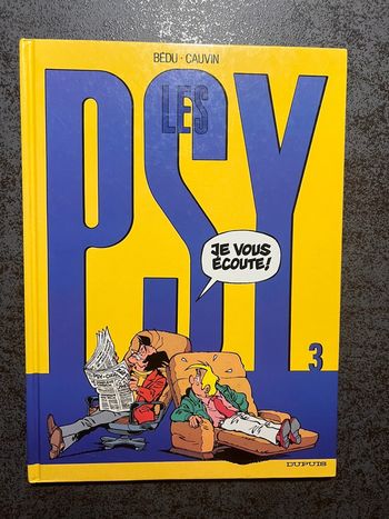 Bande dessinée Les psy 3 de Bédu Cauvin