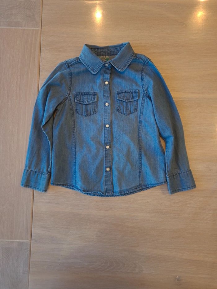 Chemise en jean 4 ans