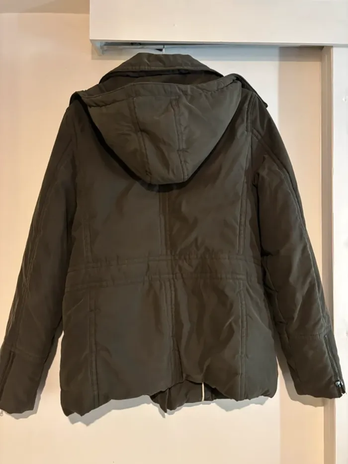 Manteau à capuche kaki Esprit taille 38-M très bon état - photo numéro 7