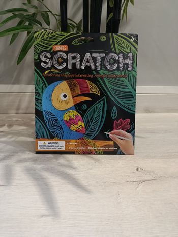 Cartes a gratter animaux de la savane