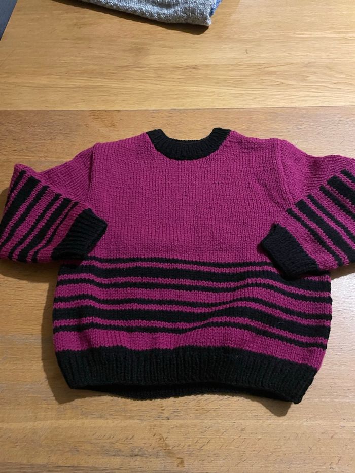 Pull en laine vintage