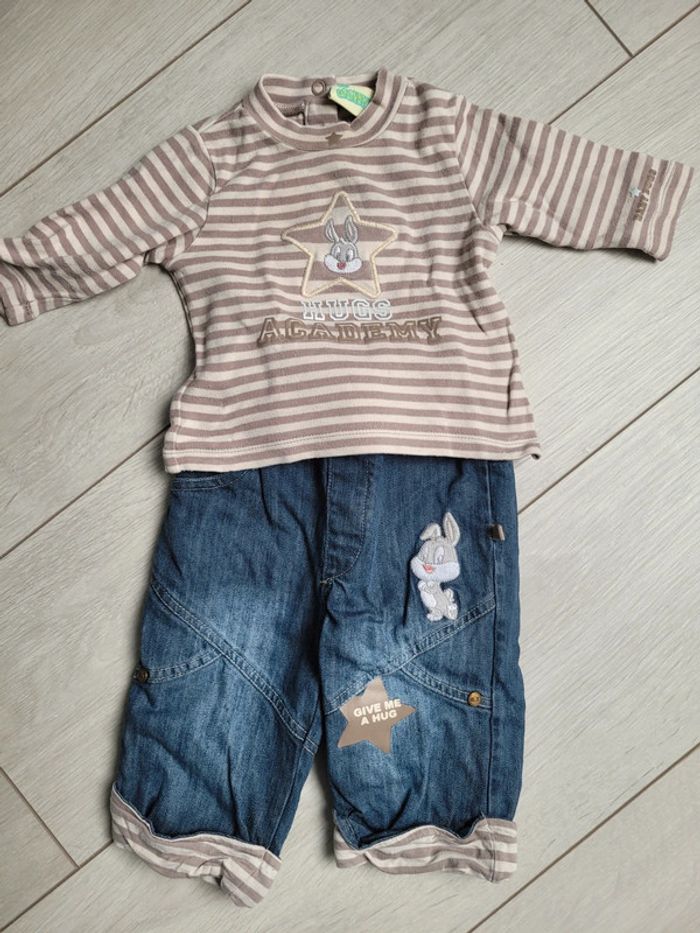 Ensemble bugs bunny 3 mois