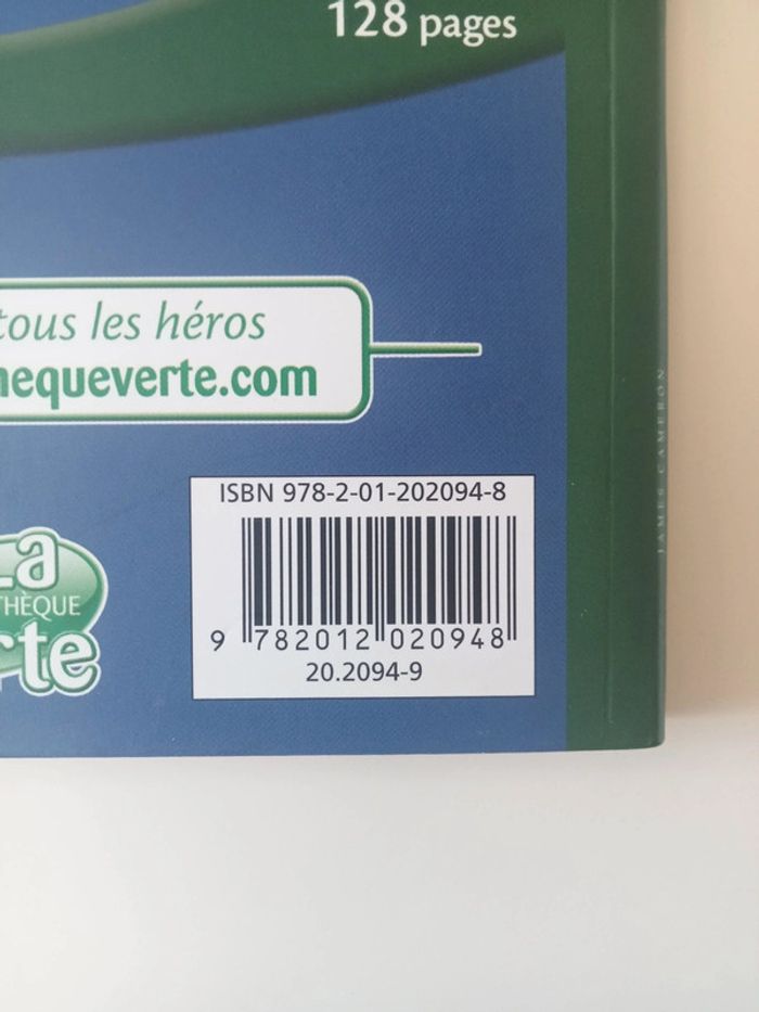 livre avatar la bibliothèque verte - photo numéro 3