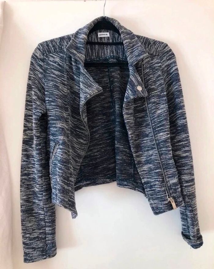 Veste bleue grise Femme Pimkie - photo numéro 6