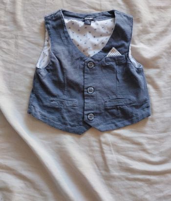 Gilet veston taille 3 mois