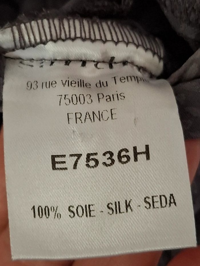 Blouse Sandro 100% Soie - photo numéro 7