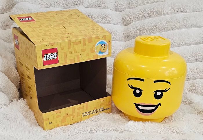 Maxi tête de rangement LEGO Neuf