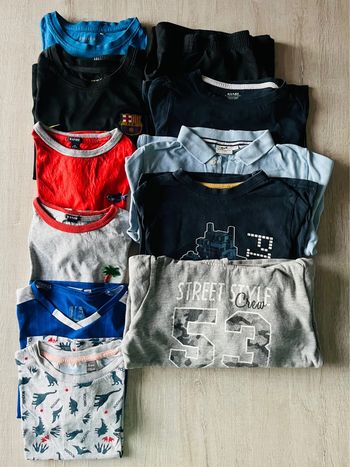 Lot de vêtements été enfant garçon multiples marques