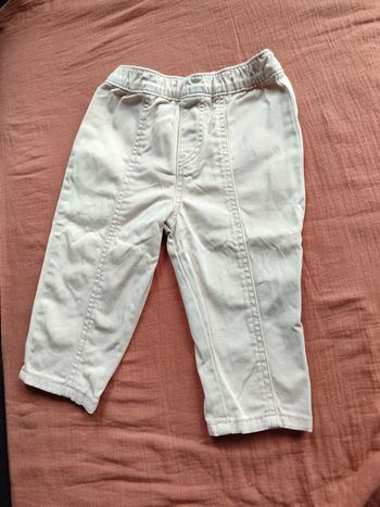 Pantalon fille 12 mois