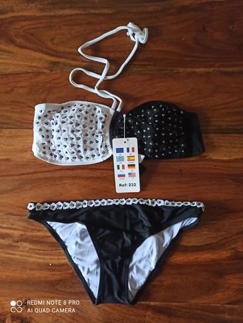 Maillot de Bain Femme 2 pièces Taille 36