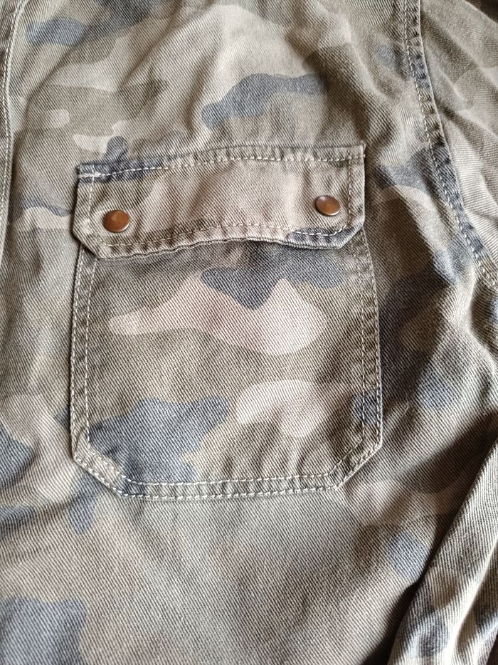 Chemise militaire kaki - photo numéro 4