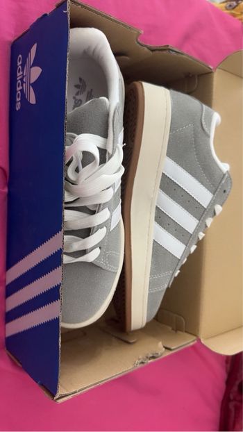 Basket adidas campus grise 