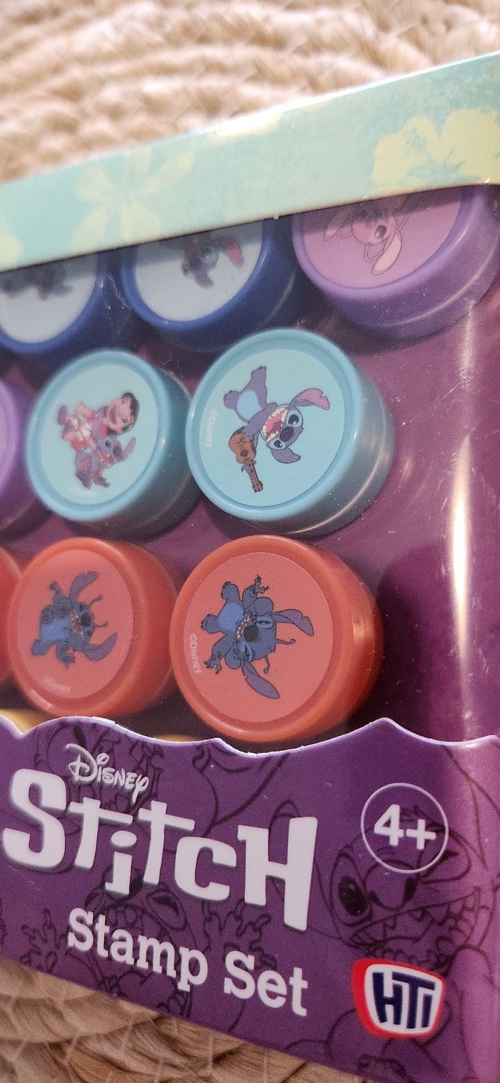 Boite de Tampons Stitch X26 - photo numéro 4