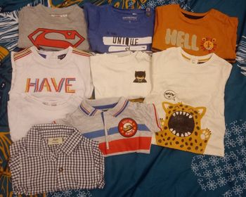 Lot de 9 hauts manches longues 3 mois