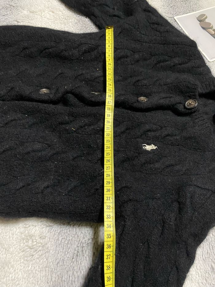 Cardigan Ralph Lauren Vintage Noir - photo numéro 6