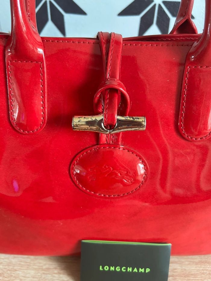 Sac Longchamp Charol Rouseau - photo numéro 6