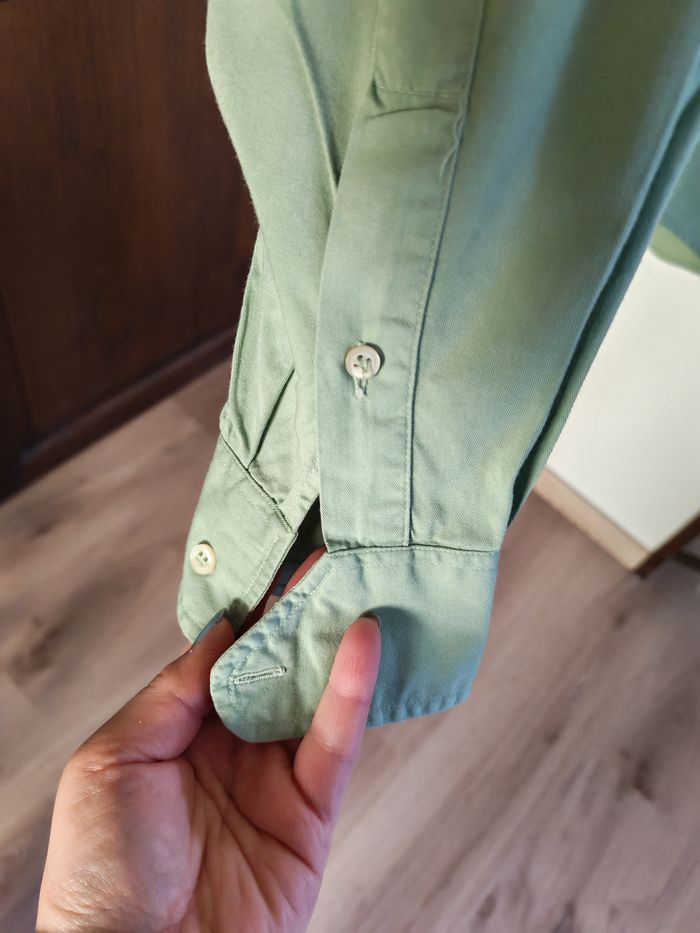Chemise vert clair en coton Cerruti 1881 Brothers - photo numéro 4