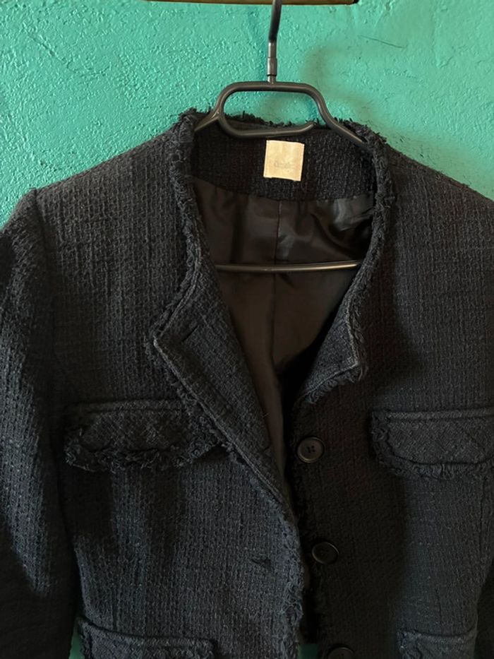 veste courte en tweed - photo numéro 2