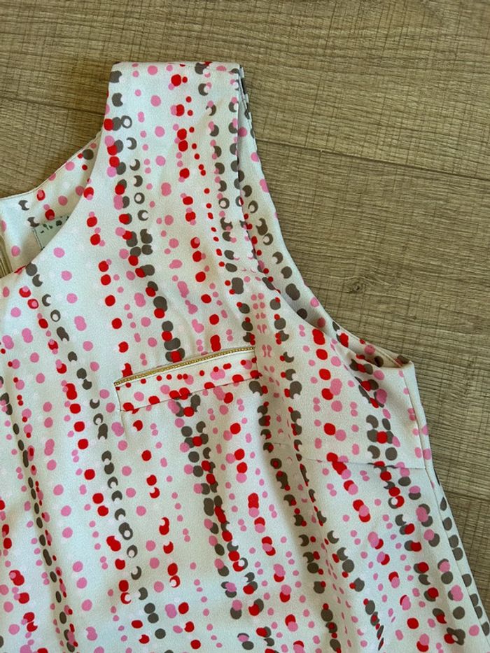 Robe imprimée sans manches La Fée Maraboutée taille 38 jamais portée - photo numéro 13