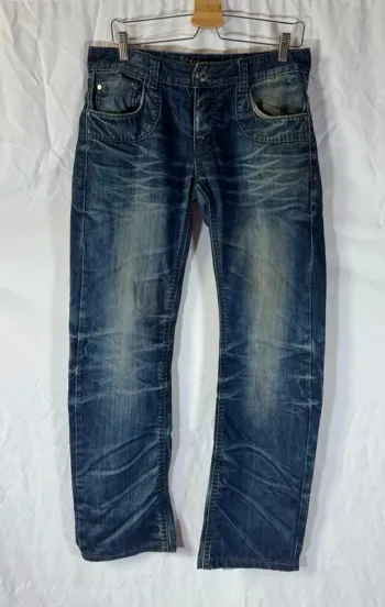 Jean délavé homme Jalion denim Taille L 40